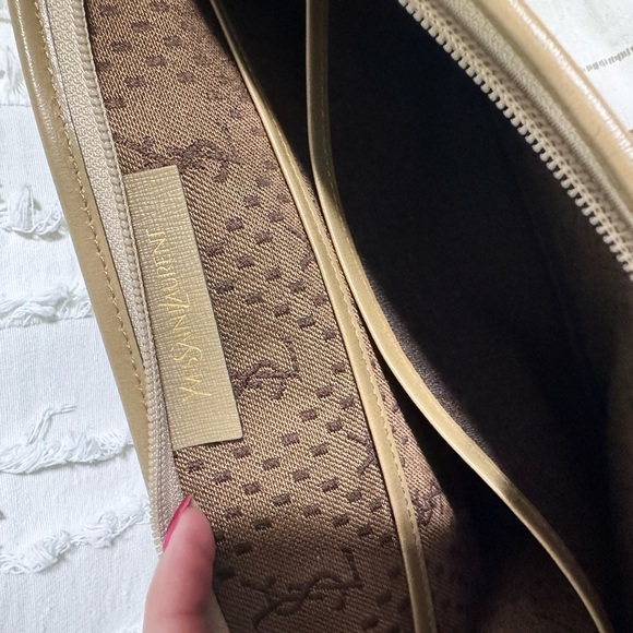 Yves Saint Laurent Beige Toiletry/Clutch Vintage Bag - Picture 5 of 9
